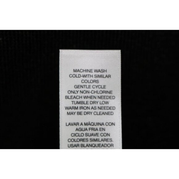 Chico's Black Sequined Tank w/ Built in Shawl-Size 1 or Medium (8) - Picture 5 of 8